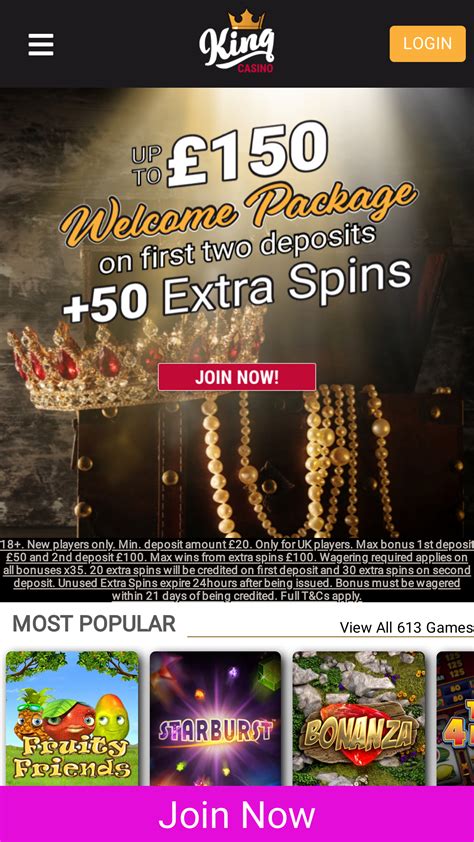  king casino bonus code